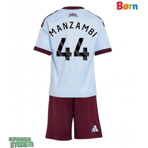 Aston Villa Johan Manzambi #44 Replika Babytøj Tredje sæt Børn 2026-27 Kortærmet (+ Korte bukser)